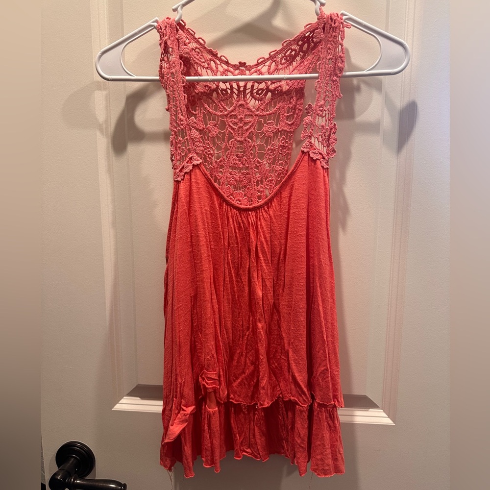 Pink Sleeveless Blouse